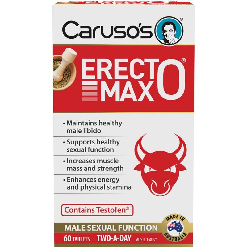 Carusos Erecto Max | 60 Tablets