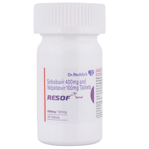 Resof Total (Sofosbuvir & Velpatasvir) 400/100mg 28 Tablets