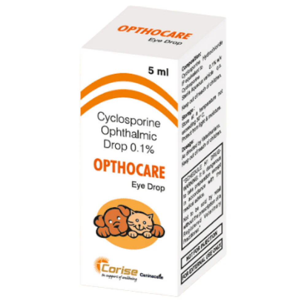 Ophtocare (Cyclosporin) Eye drops for dogs and cats (5ml)