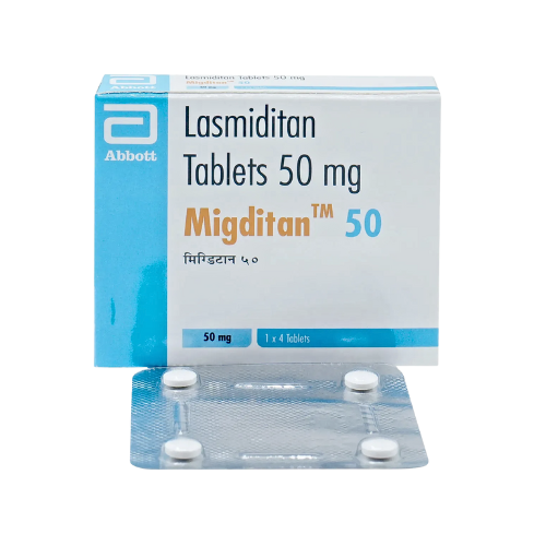 Migditan (Lasmiditan) 50mg | 28 Tablets