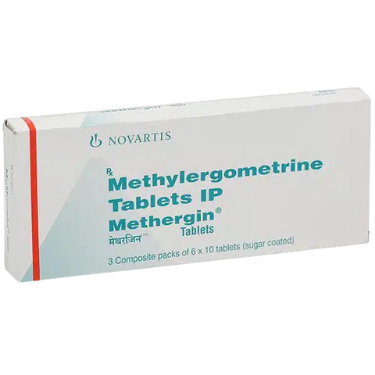 Methergine (Methylergotametrine) 0.125mg 30 Tablets