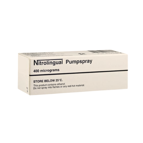 Nitrolingual Pump Spray 400mcg 200 Doses - Glyceryl Trinitrate gallery image